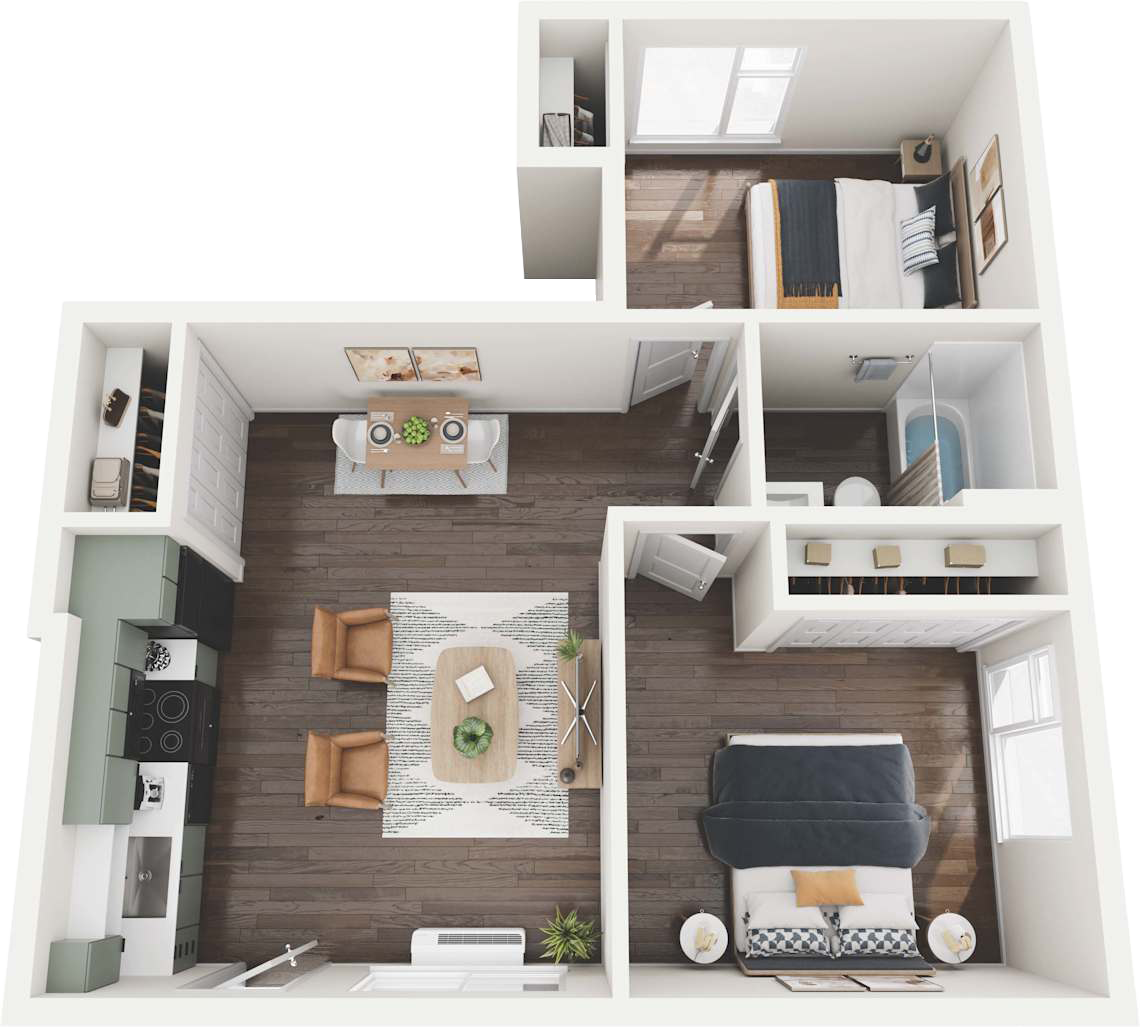 Shortstack Belmont 2 Bed